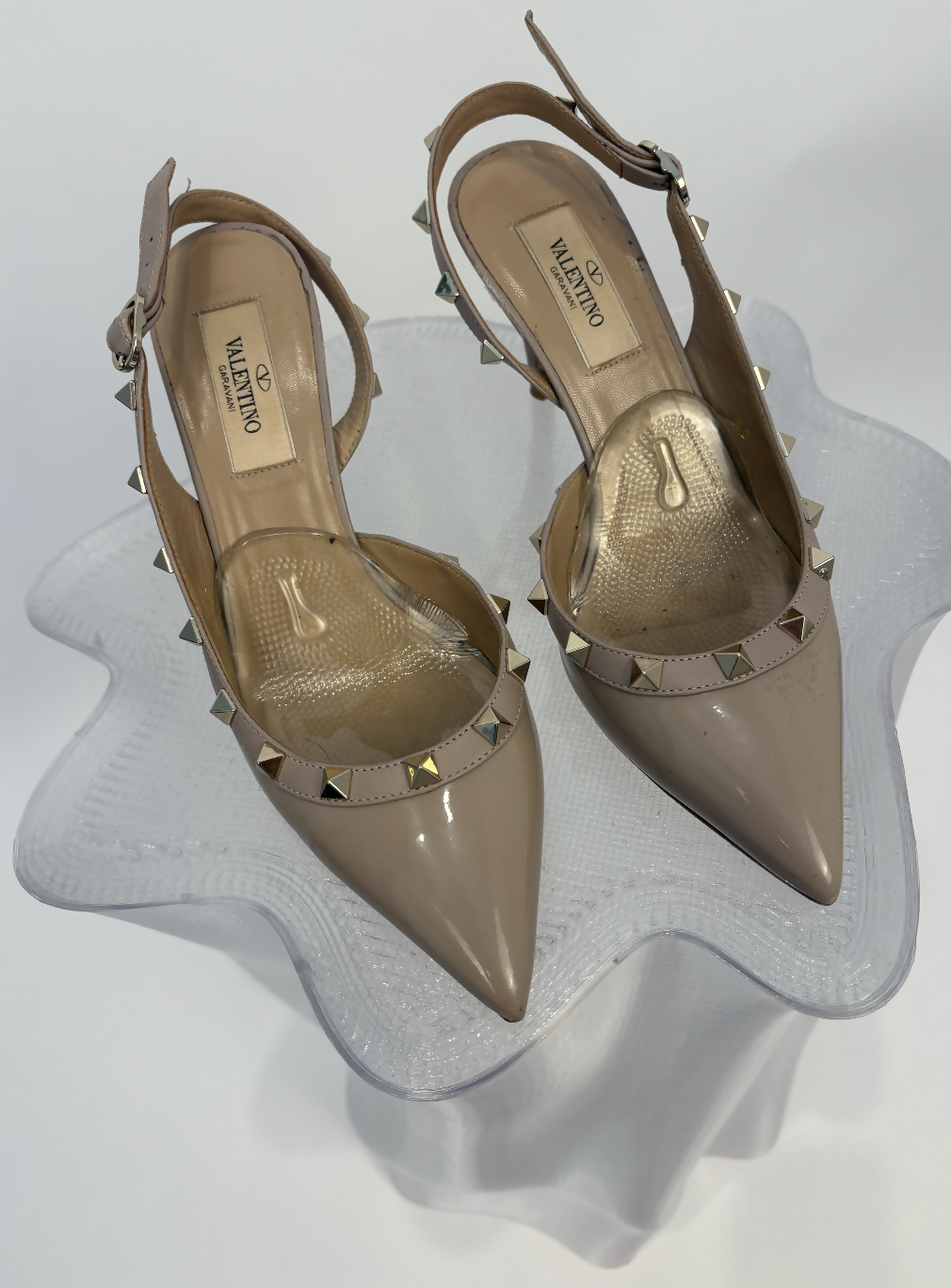 Valentino Garavani Rockstud Slingback Pumps