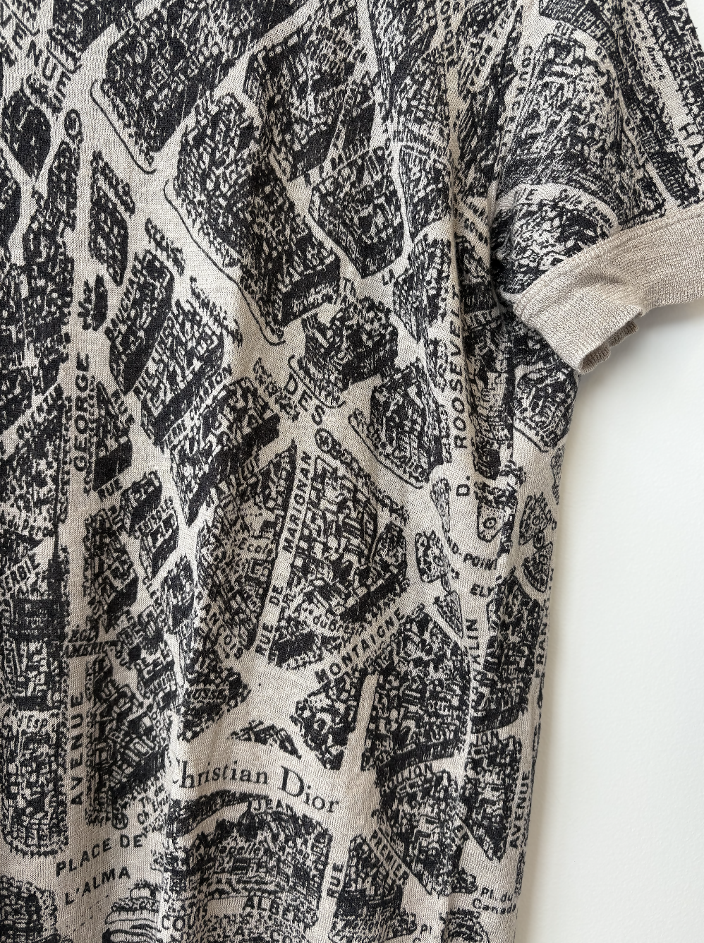 Christian Dior “Plan de Paris” Tee