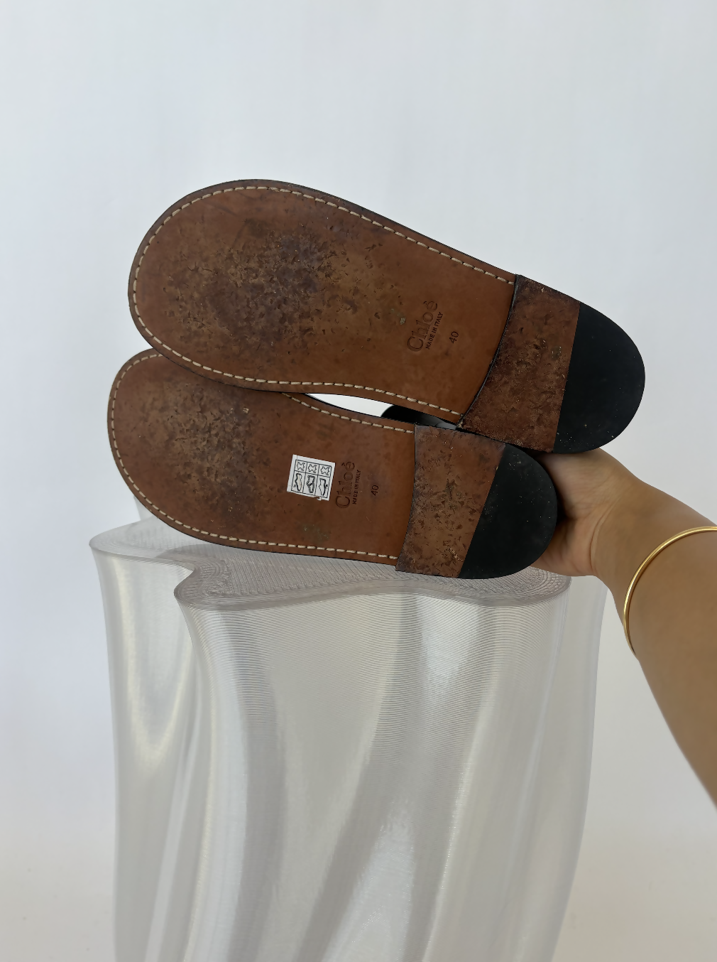 Chloé “Rebecca” Leather Sandals