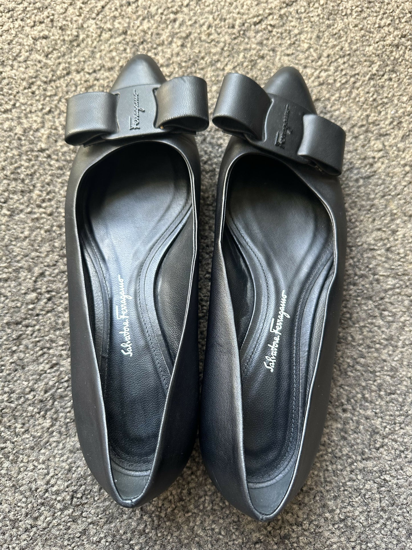 SALVATORE FERRAGAMO Flat Shoes - Black