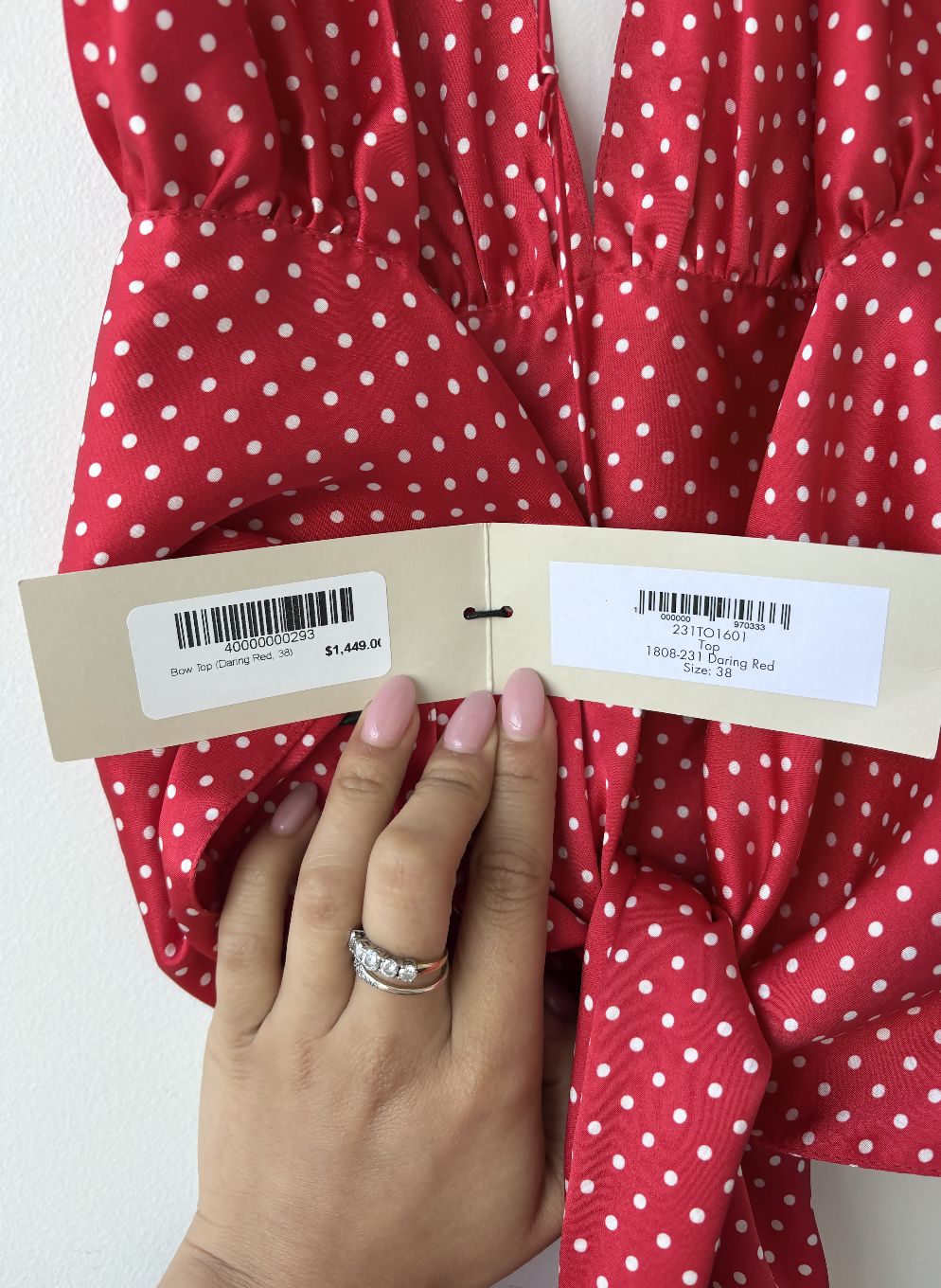 Alexandre Vauthier Bow Top