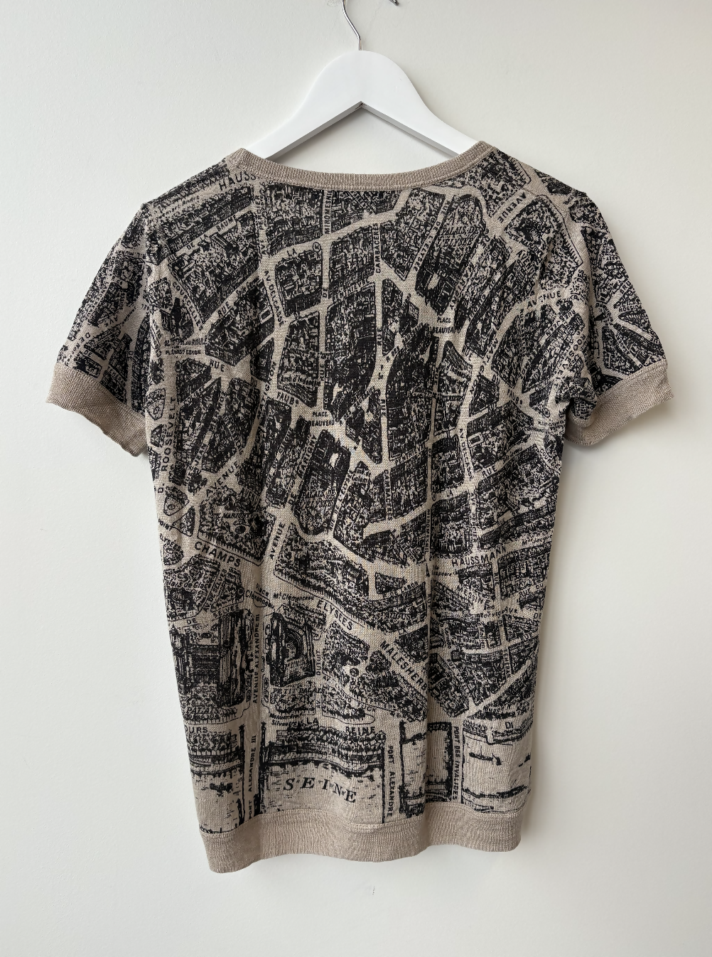 Christian Dior “Plan de Paris” Tee