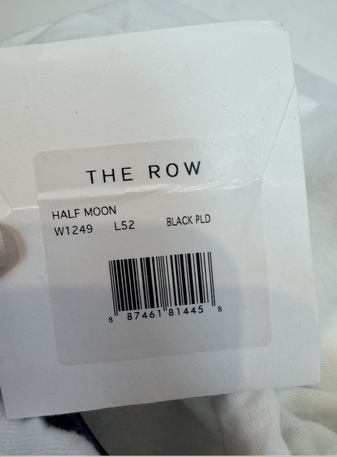 The Row Half Moon Bag — Full Set