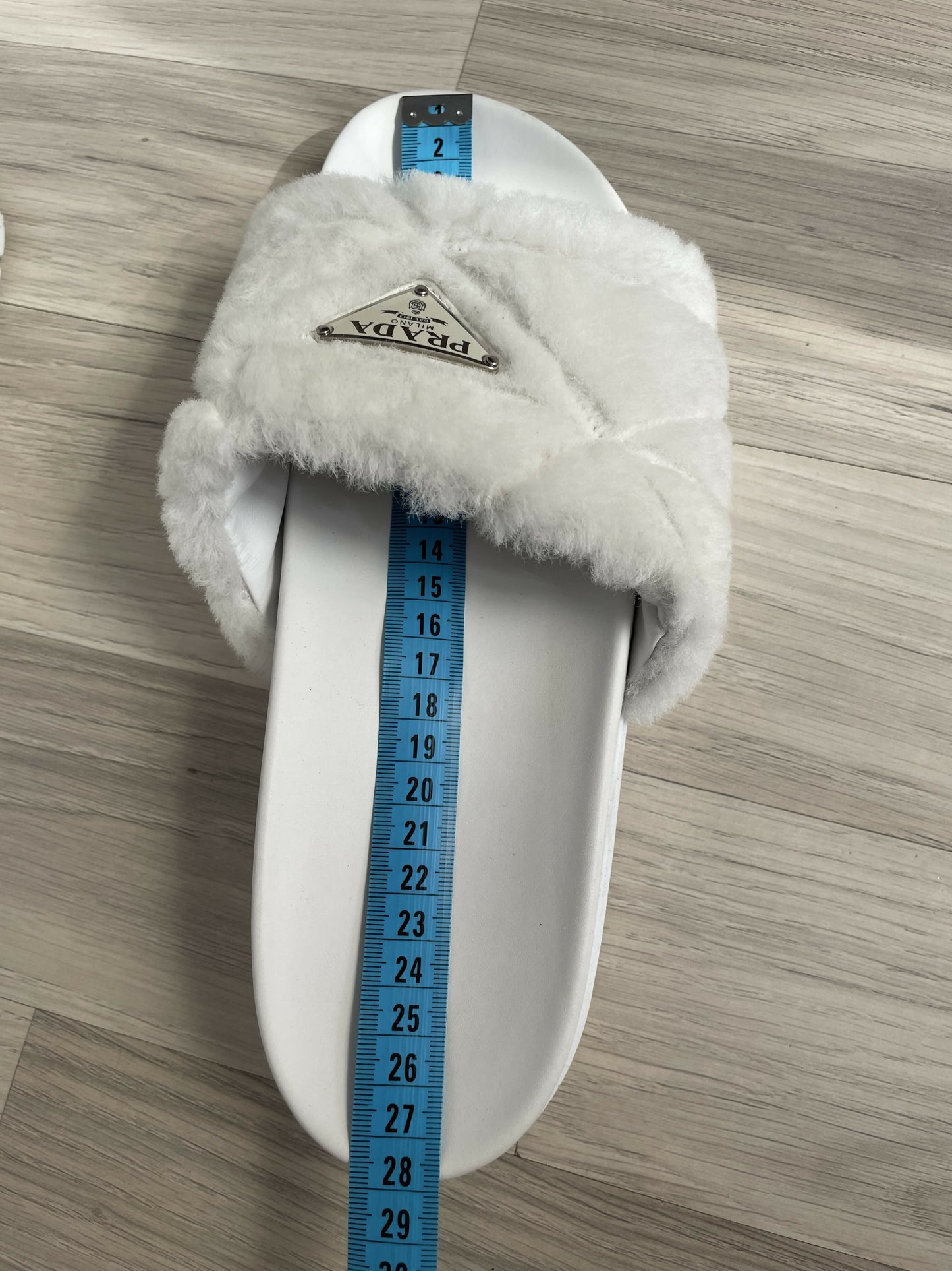 Prada montone sandals