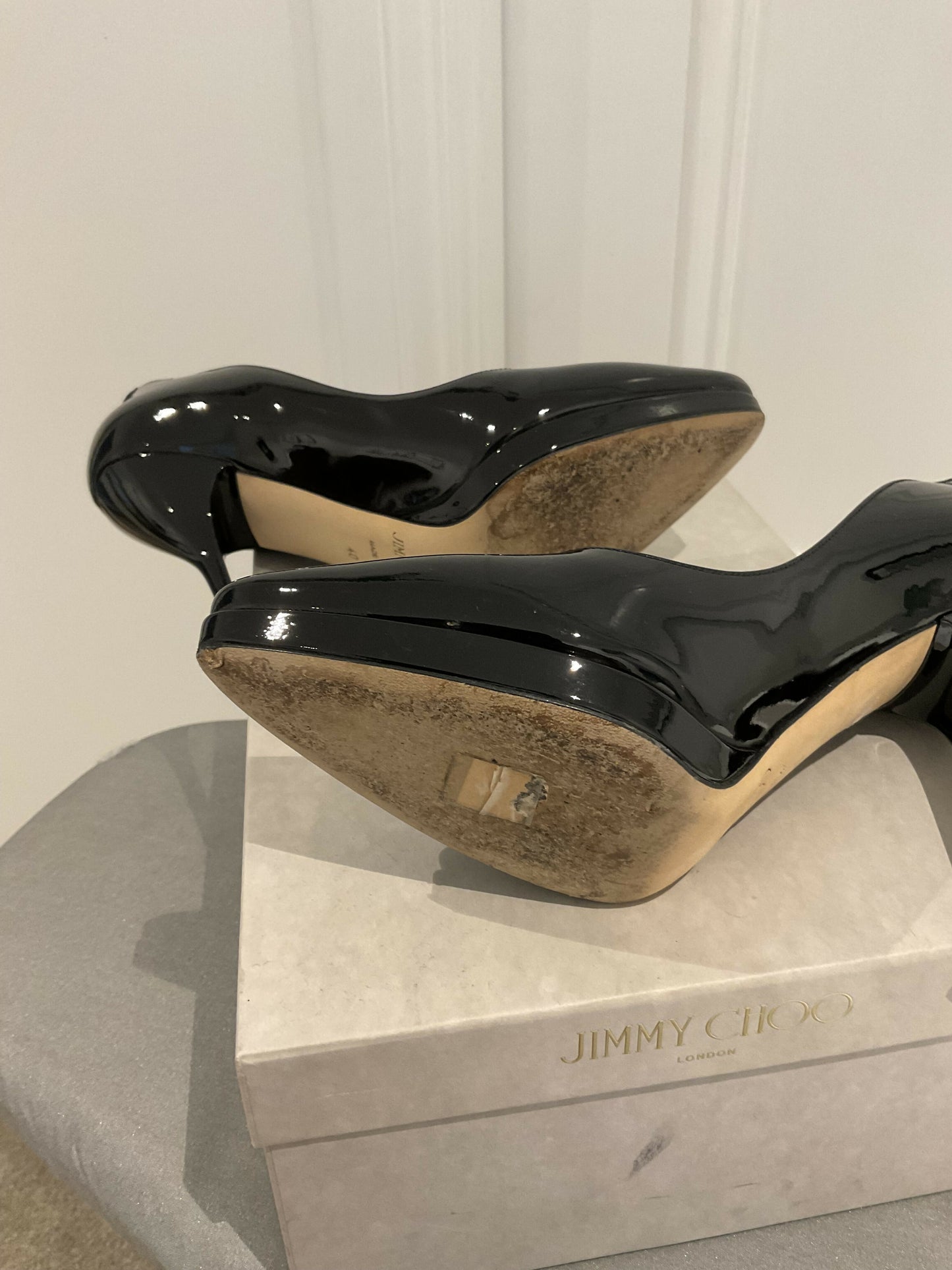 Jimmy Choo black heels