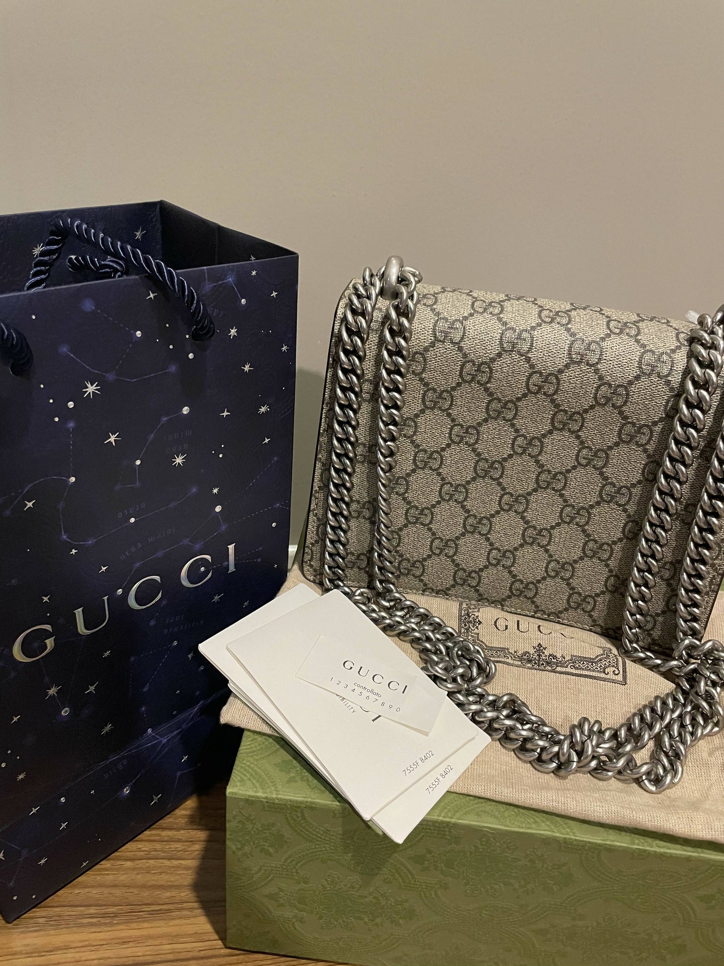 Gucci Dionysus GG Supreme mini bag