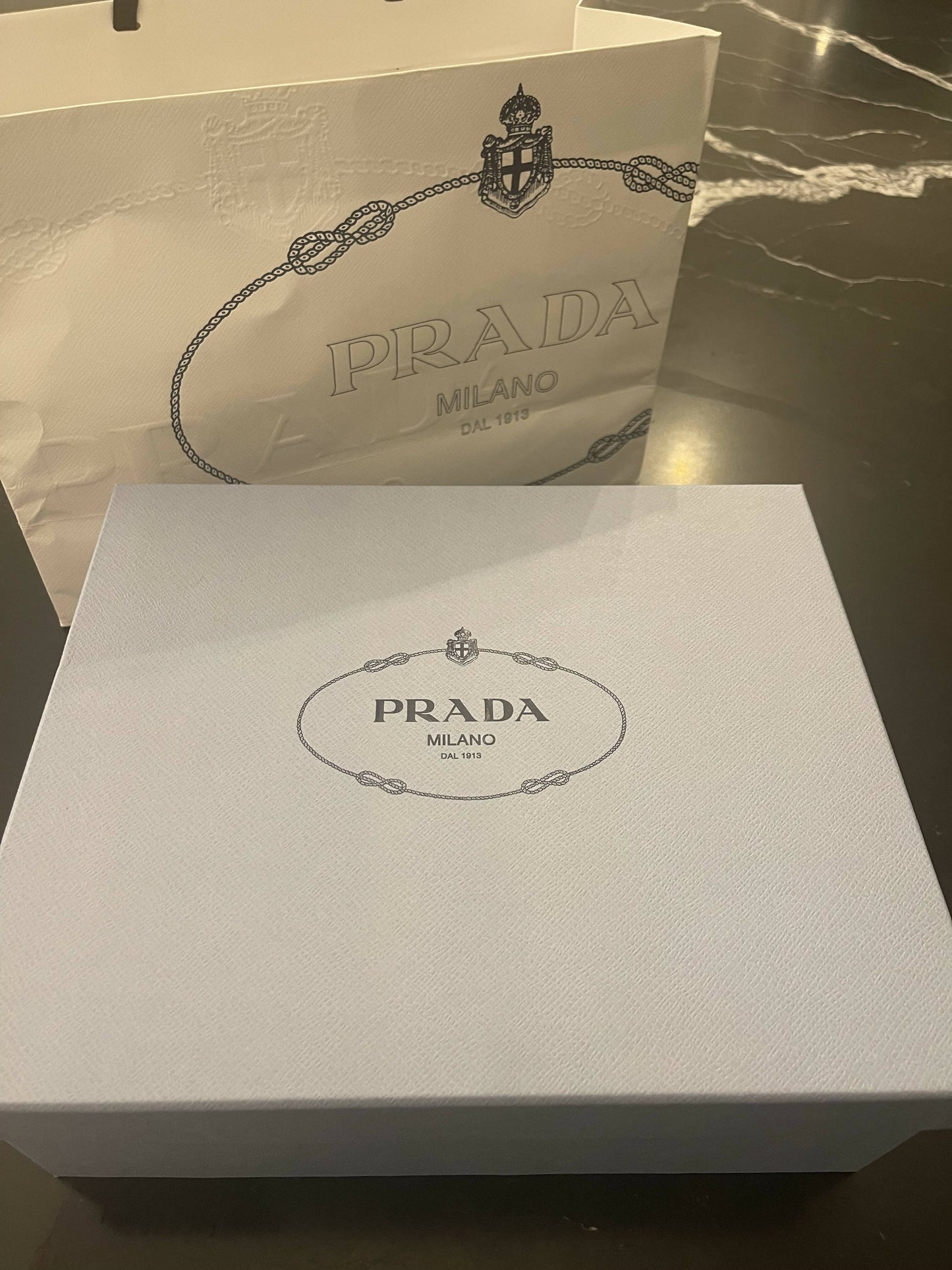 Prada Black Napa Leather bag