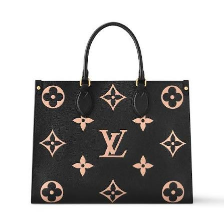 Louis Vuitton OnTheGo MM empriente leather
