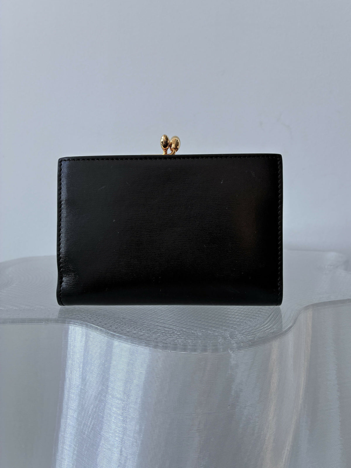 Jil Sander Black Goji Small Purse