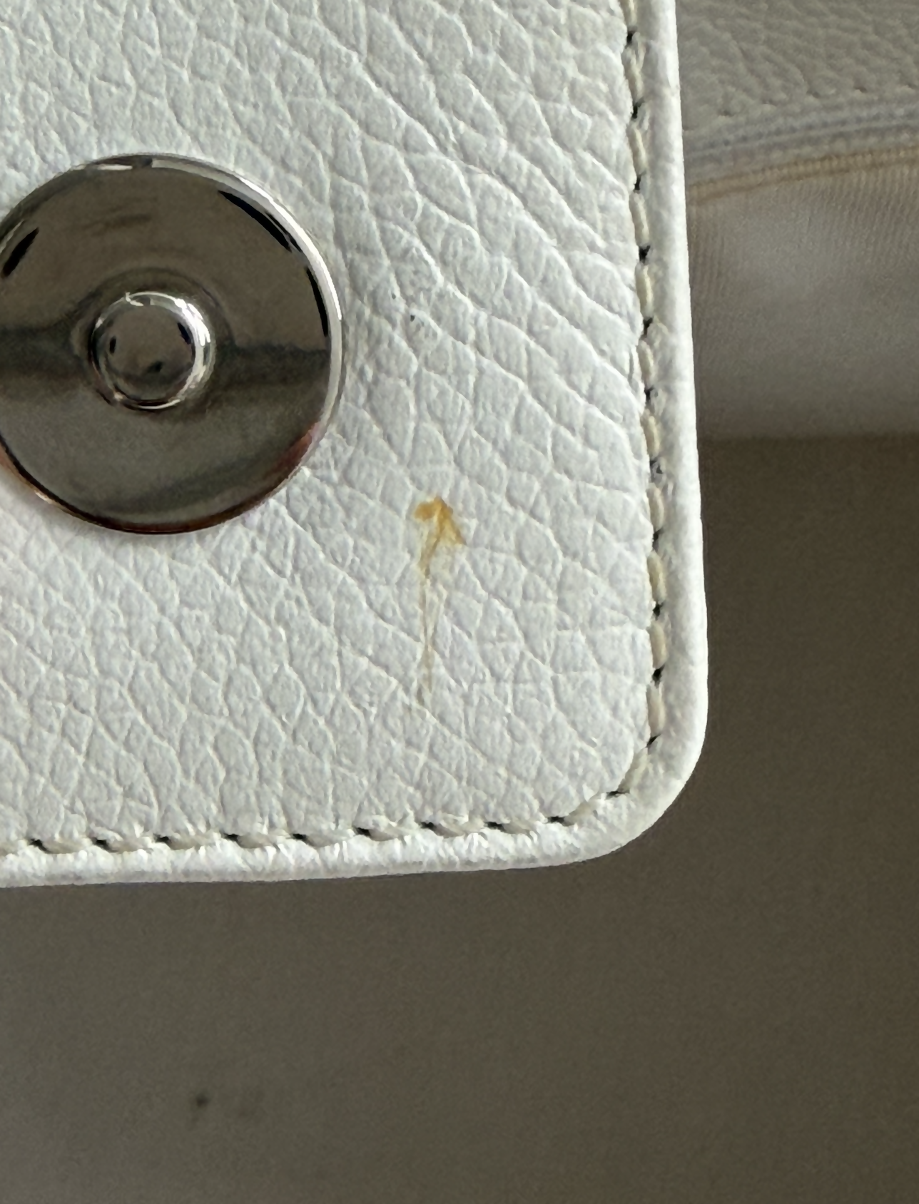 CHANEL Bag | Pearl White Grained Calfskin Large Cerf Tote