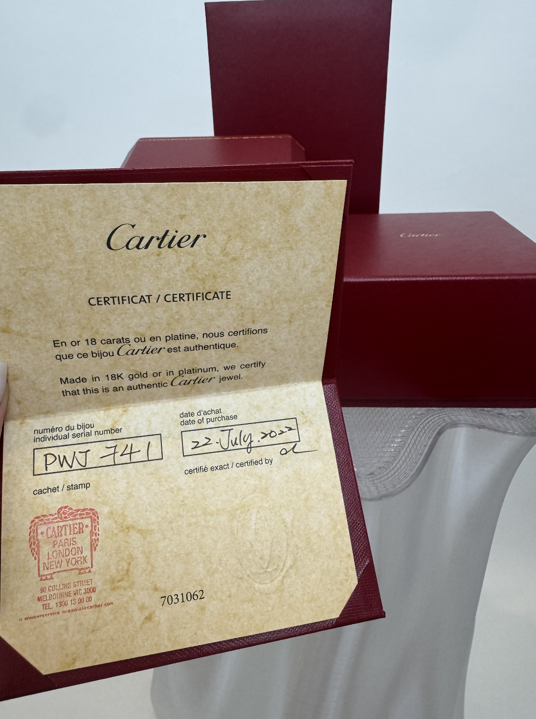 Cartier Juste un Clou Diamond Bracelet — FULL SET