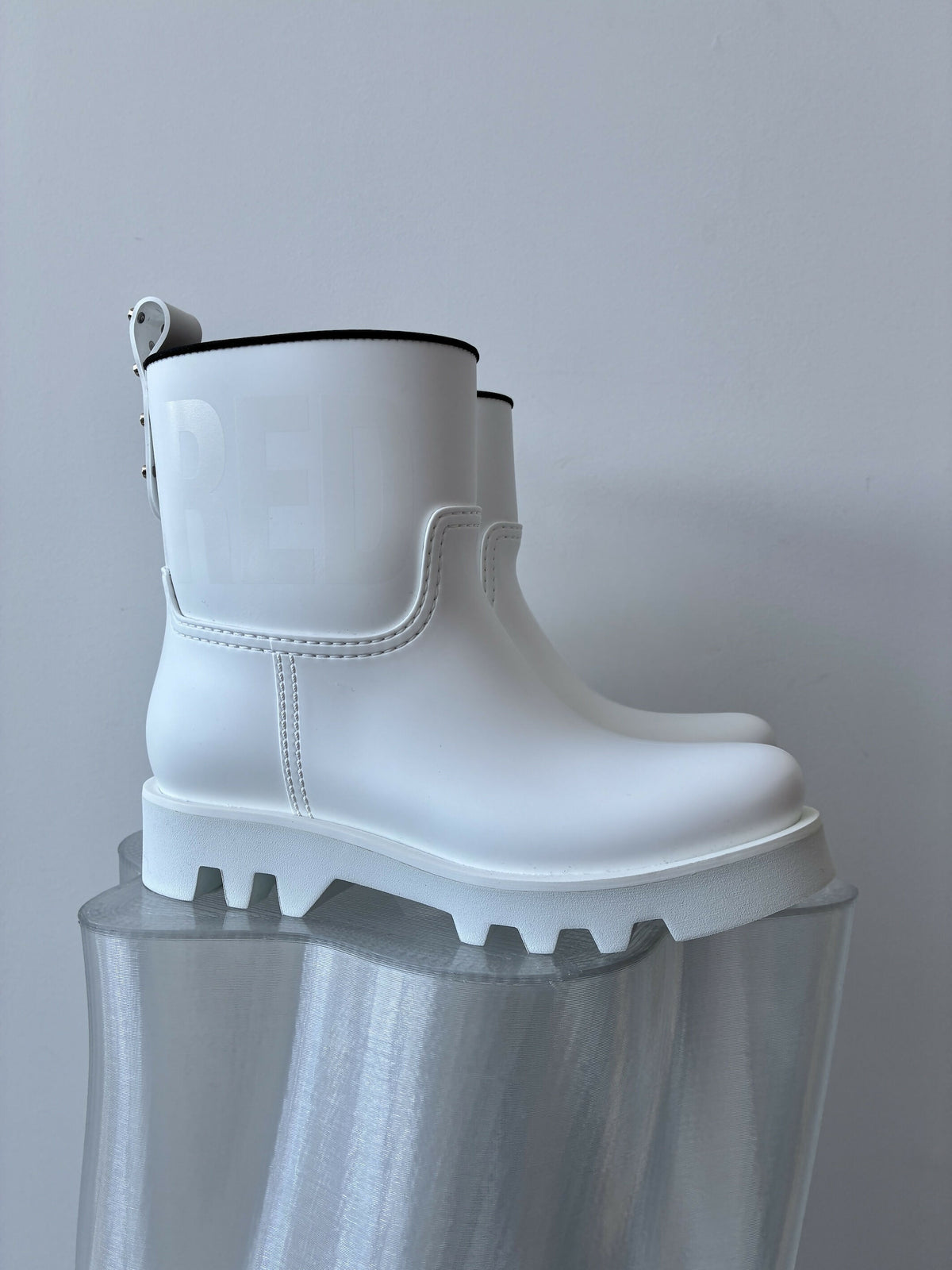 REDValentino Stud Detail Boots