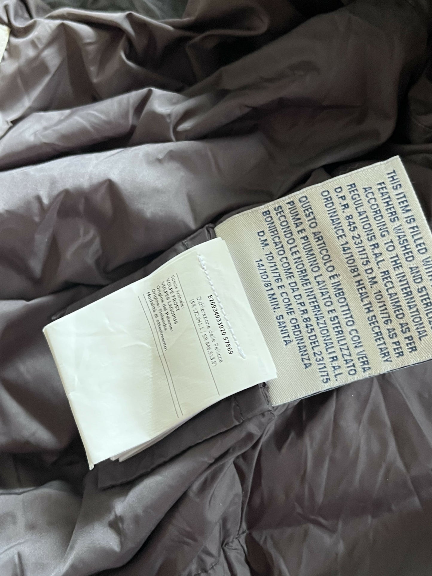 Moncler Grey Tinuiviel Giubbotto Jacket