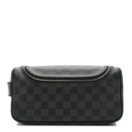 Louis Vuitton Small Toiletry Pouch Damier Graphite