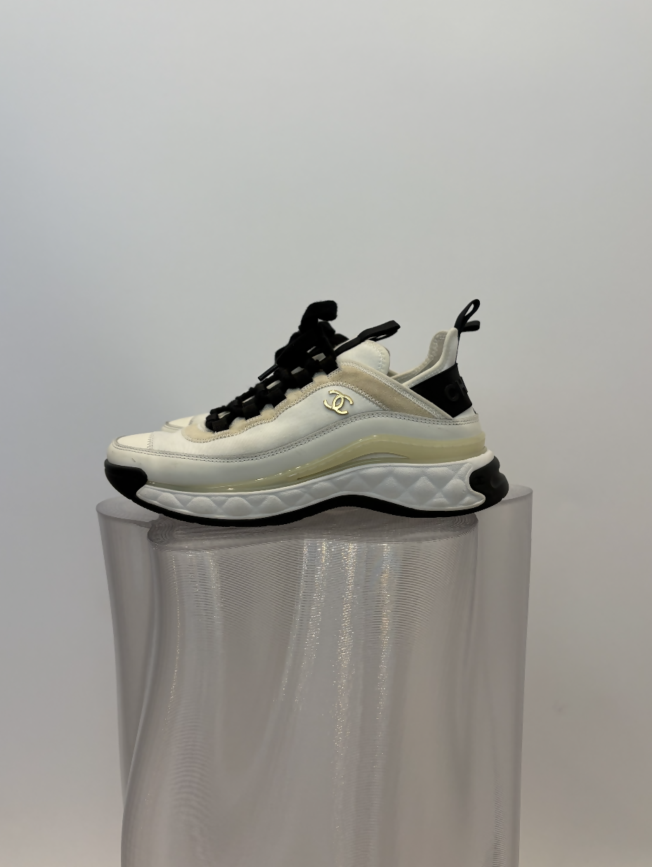 Chanel CC Interlocking Logo Sneakers