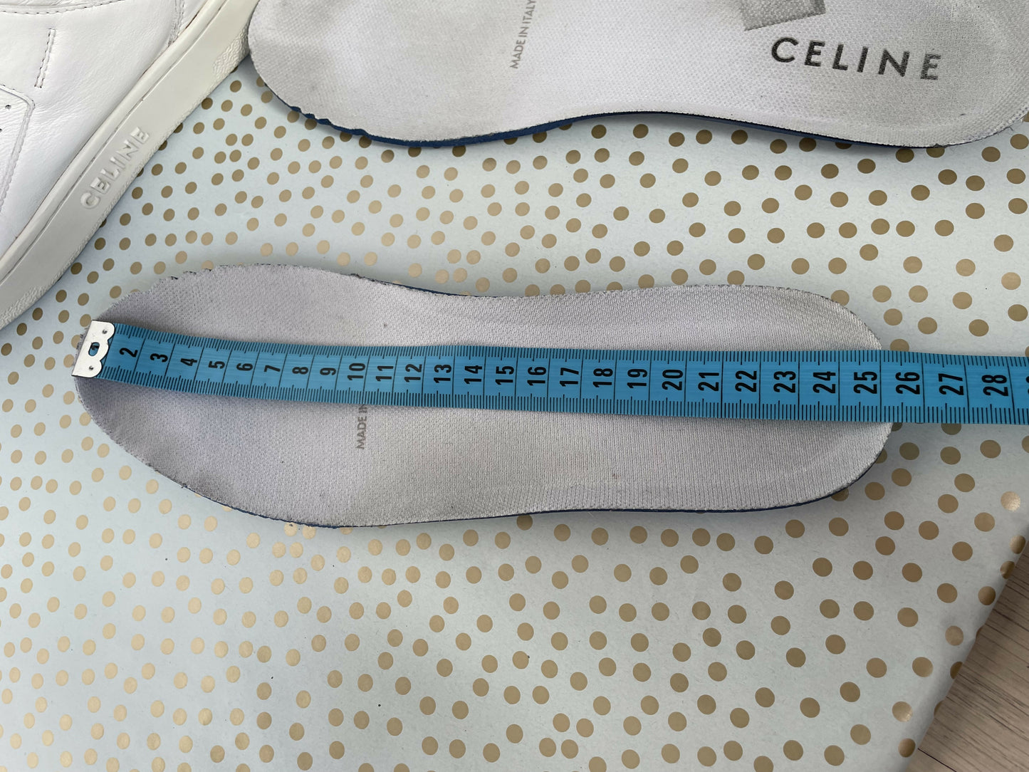 Celine CT2 leather sneakers