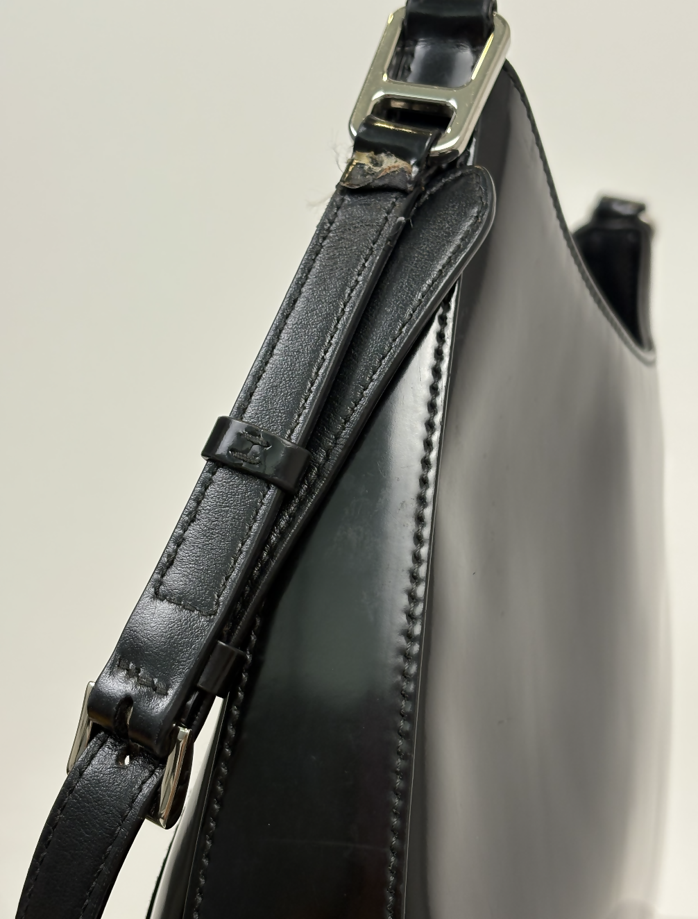 Prada Cleo Bag in Black Leather - FULL SET