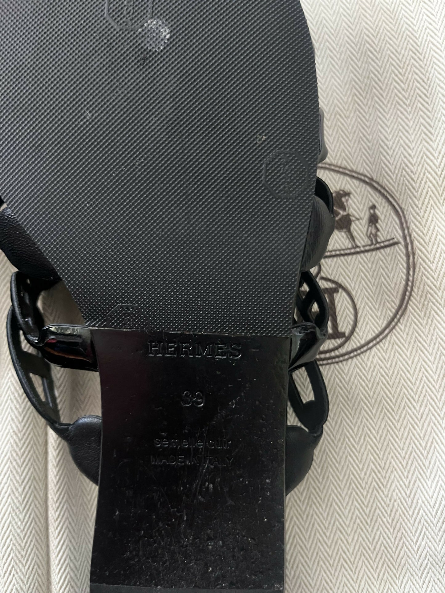 Hermes Chaine d’ Ancre Rivage sandals - Full Set
