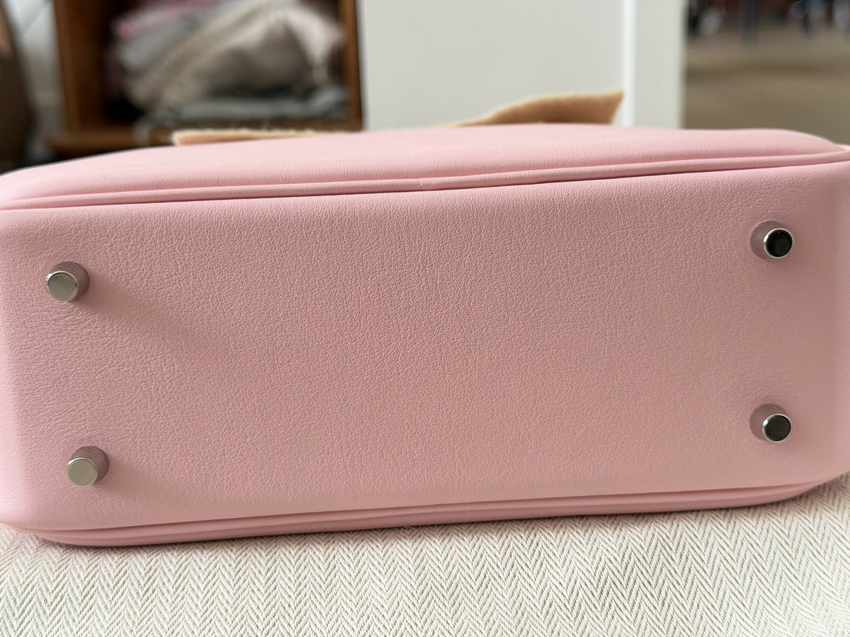 Hermès Plume Mini Bag in Sakura Pink