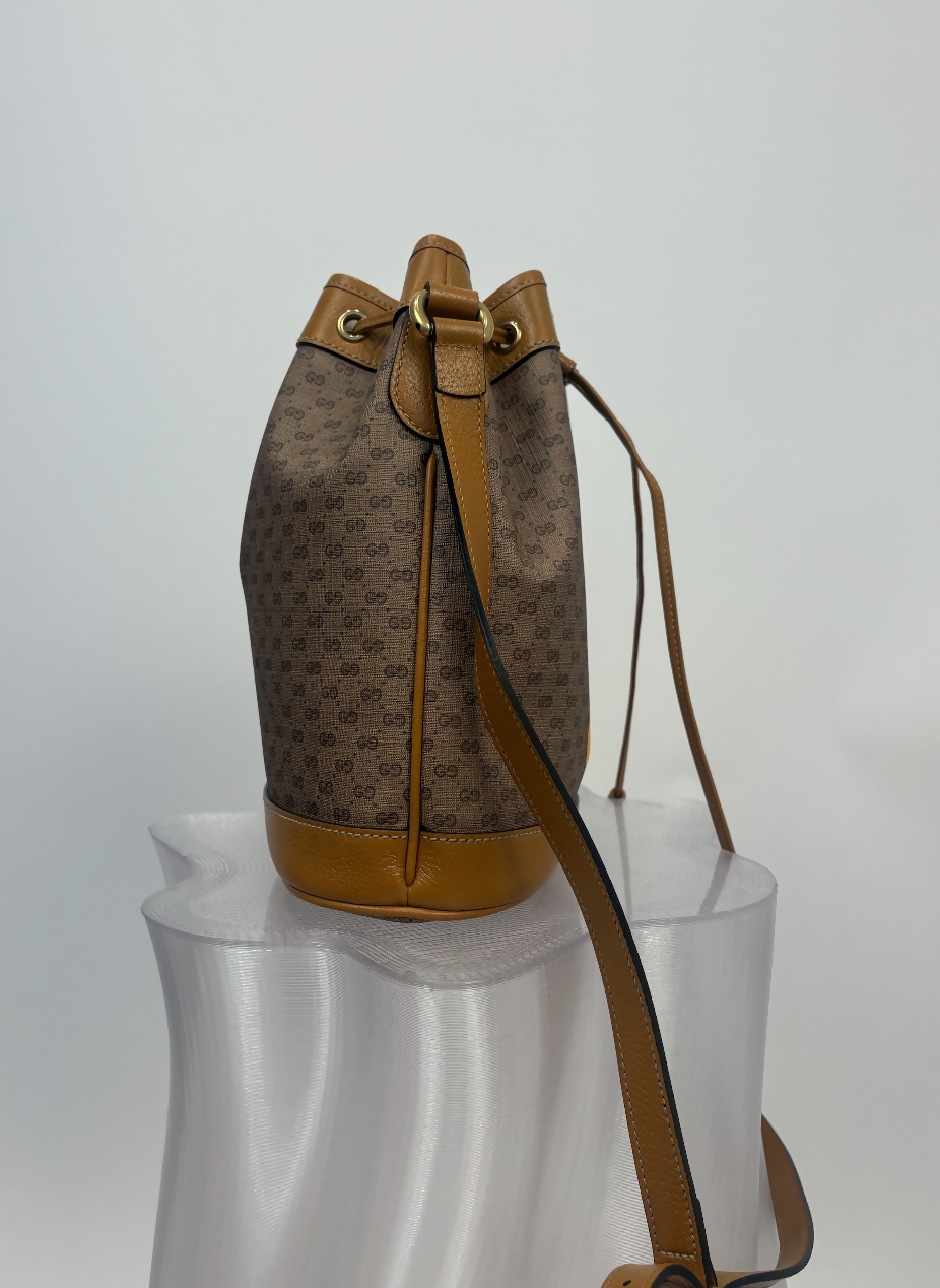 Gucci x Disney Mini Bucket Bag GG Supreme Mickey - FULL SET