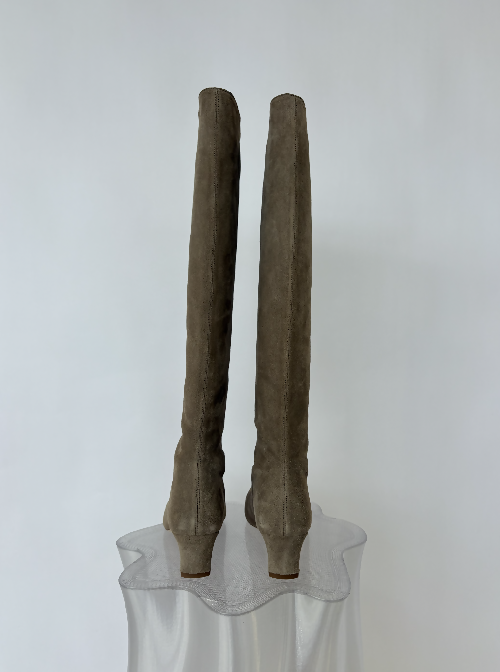 Staud Wally Suede Knee-High Boots