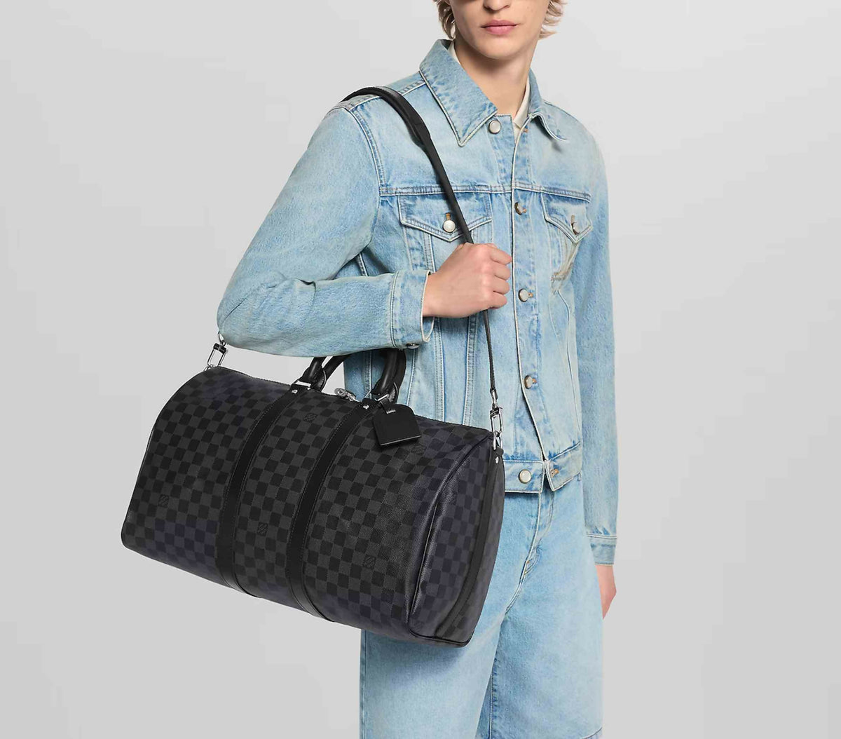 Louis Vuitton Keepall Bandoulière 45 Damier Graphite