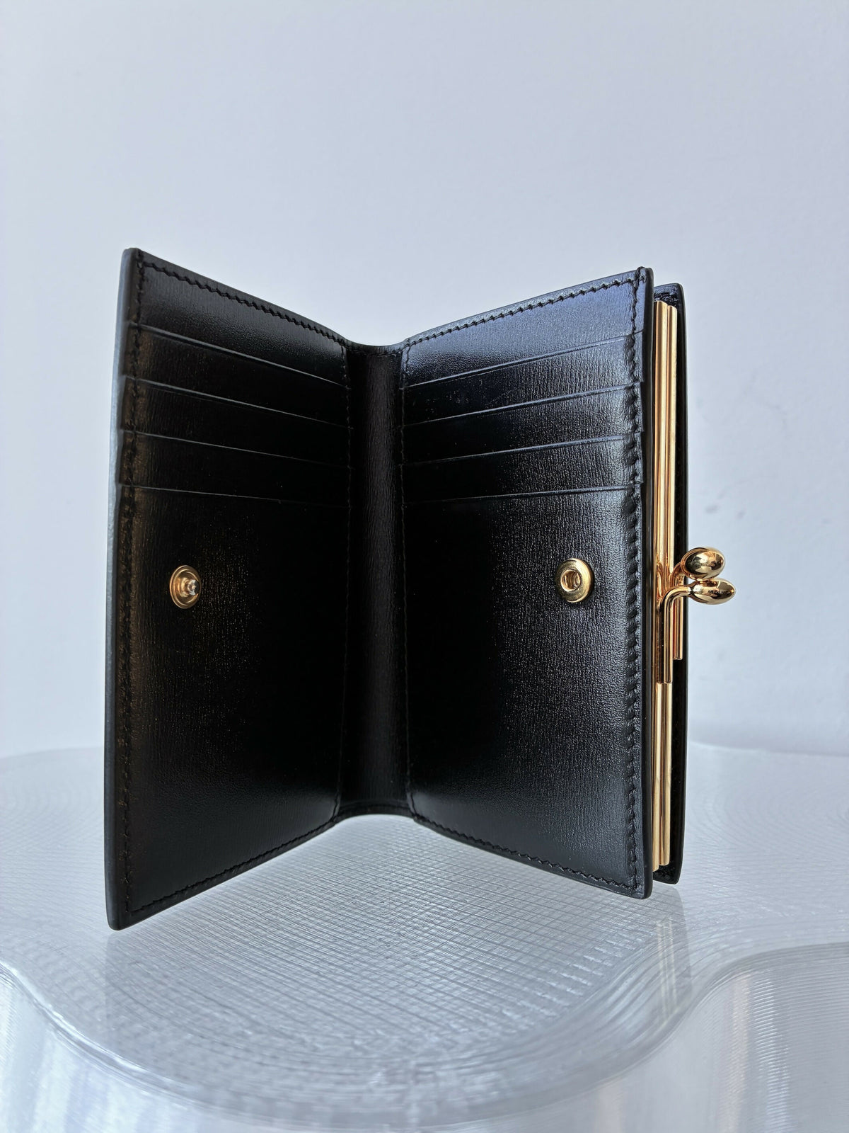 Jil Sander Black Goji Small Purse