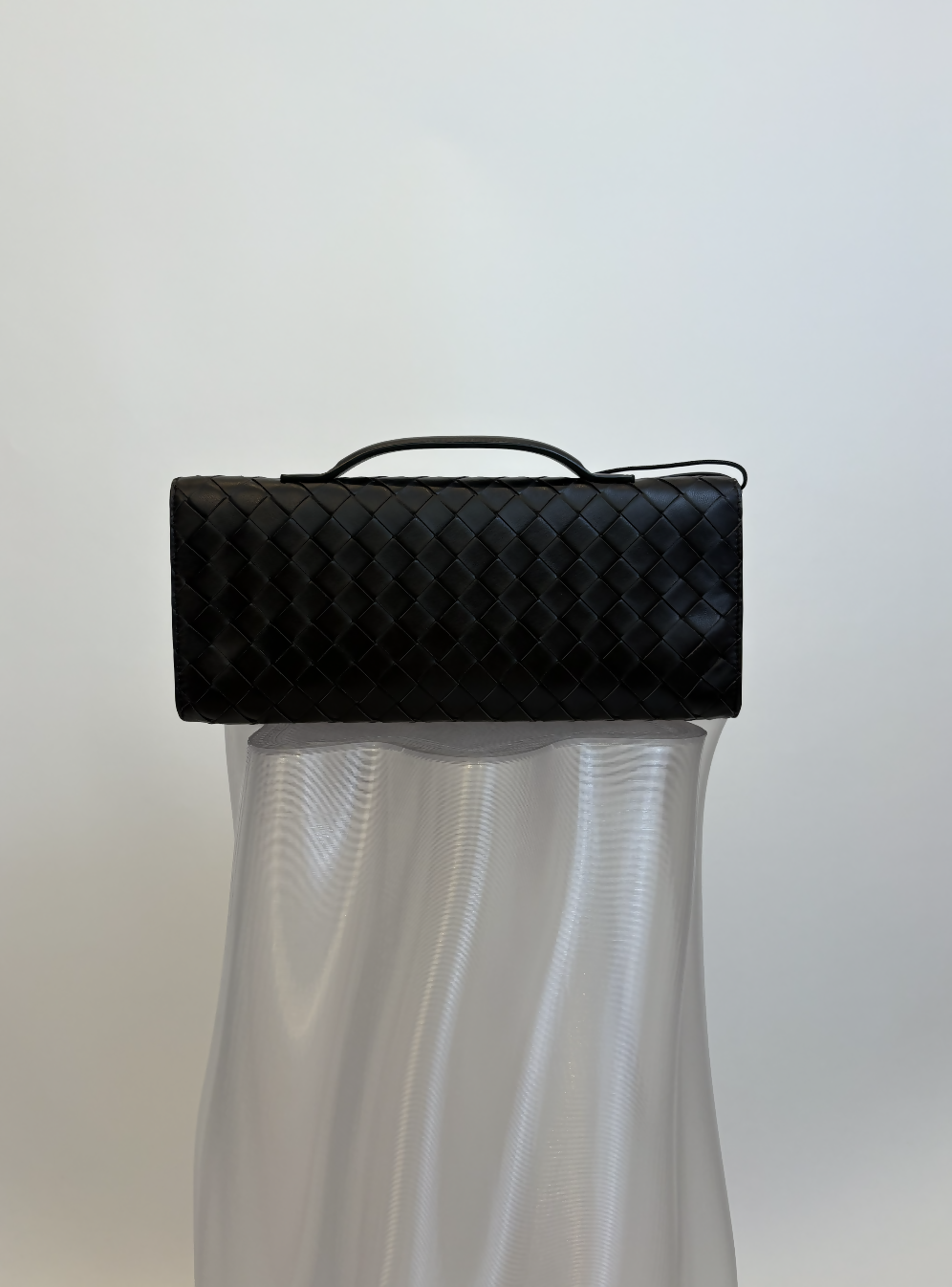 Bottega Veneta Long Andiamo Intrecciato Leather Clutch