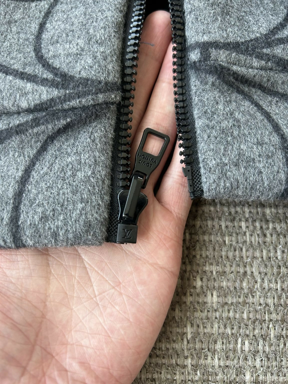 Louis Vuitton Reversible Double-Face Wool Hooded Blouson