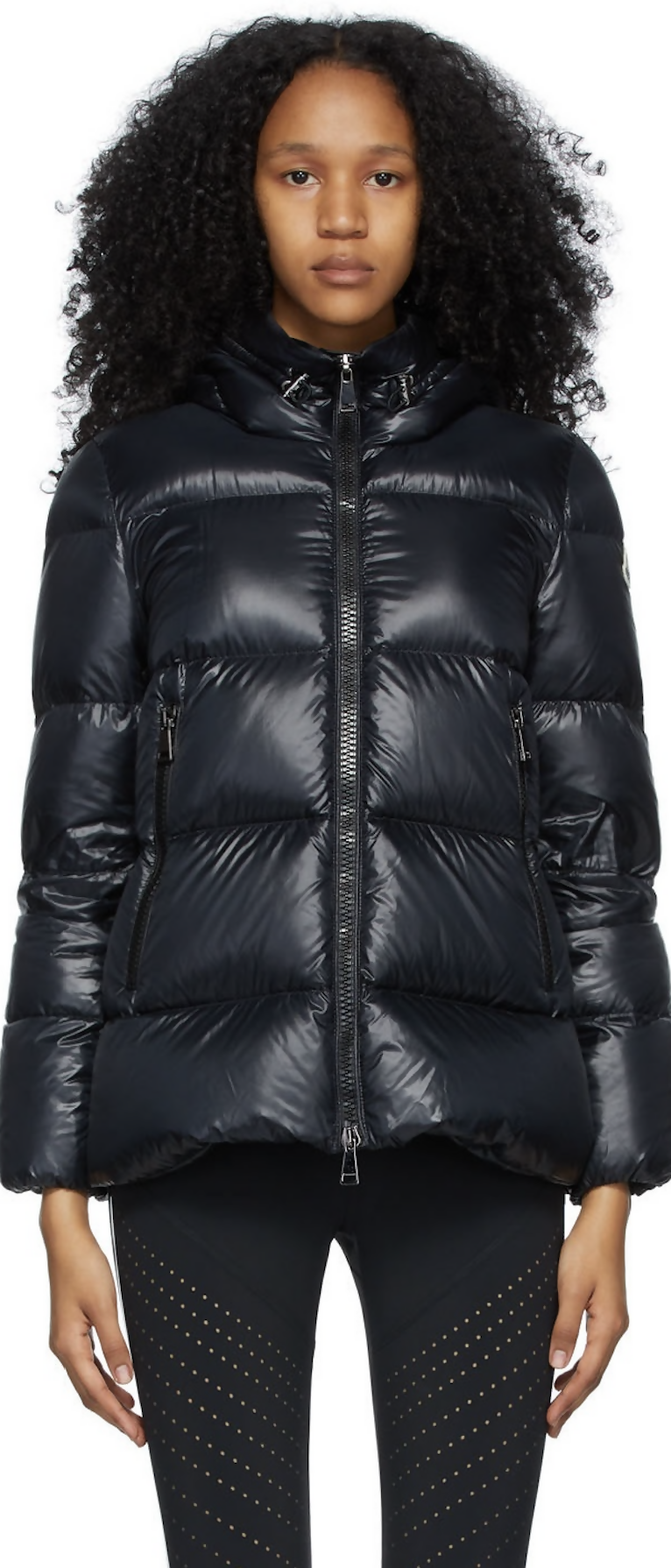 Moncler Black Down Serrite Jacket