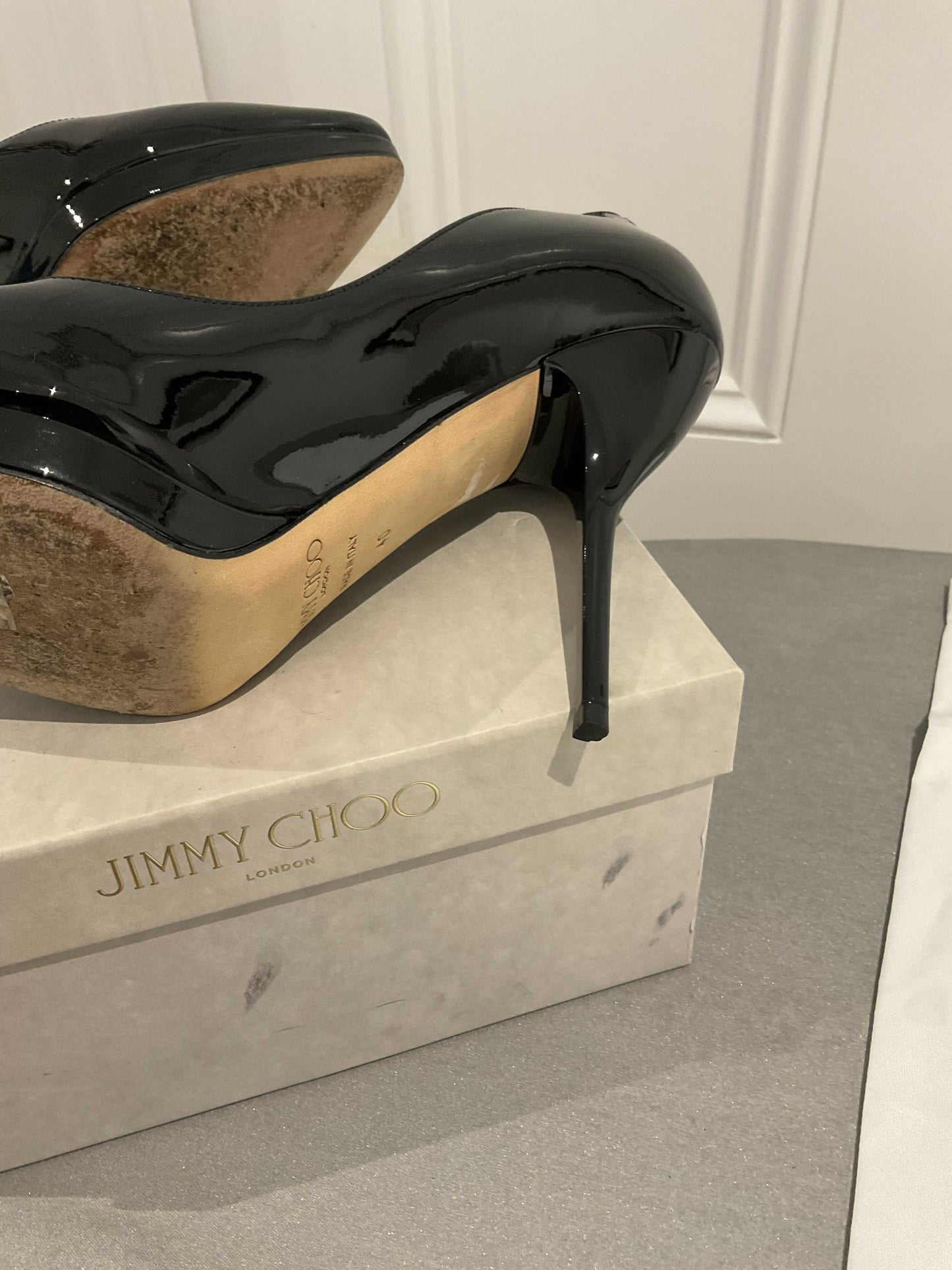 Jimmy Choo black heels