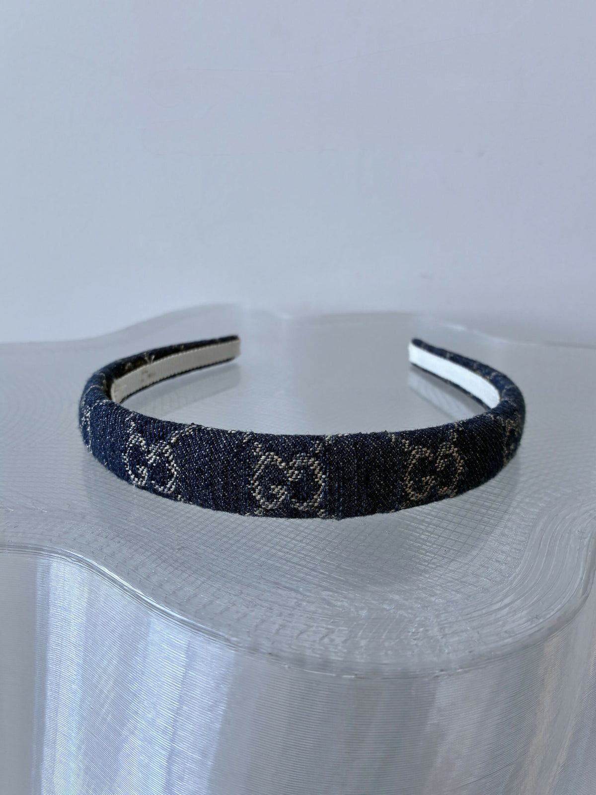 Gucci Denim GG Headband