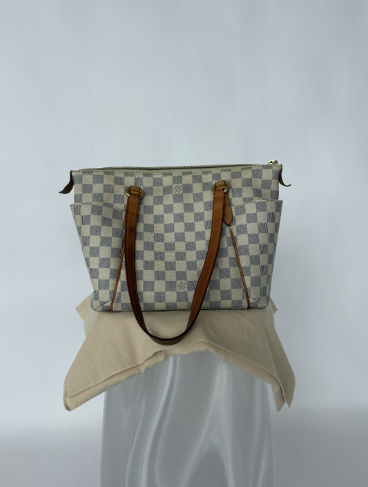 Louis Vuitton Totally PM in Damier Azur Canvas