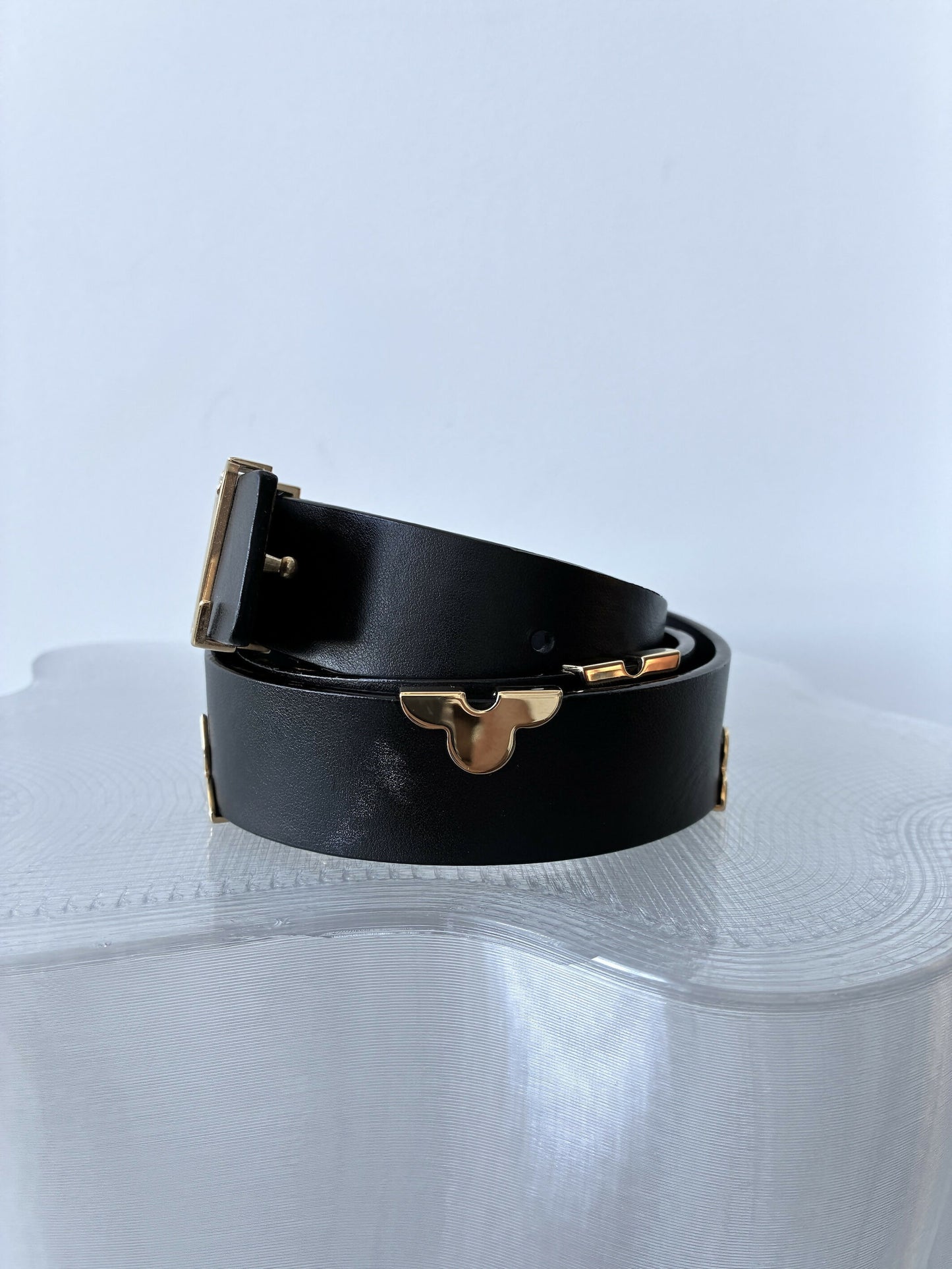 Louis Vuitton Iconic Metallic Flowers Belt
