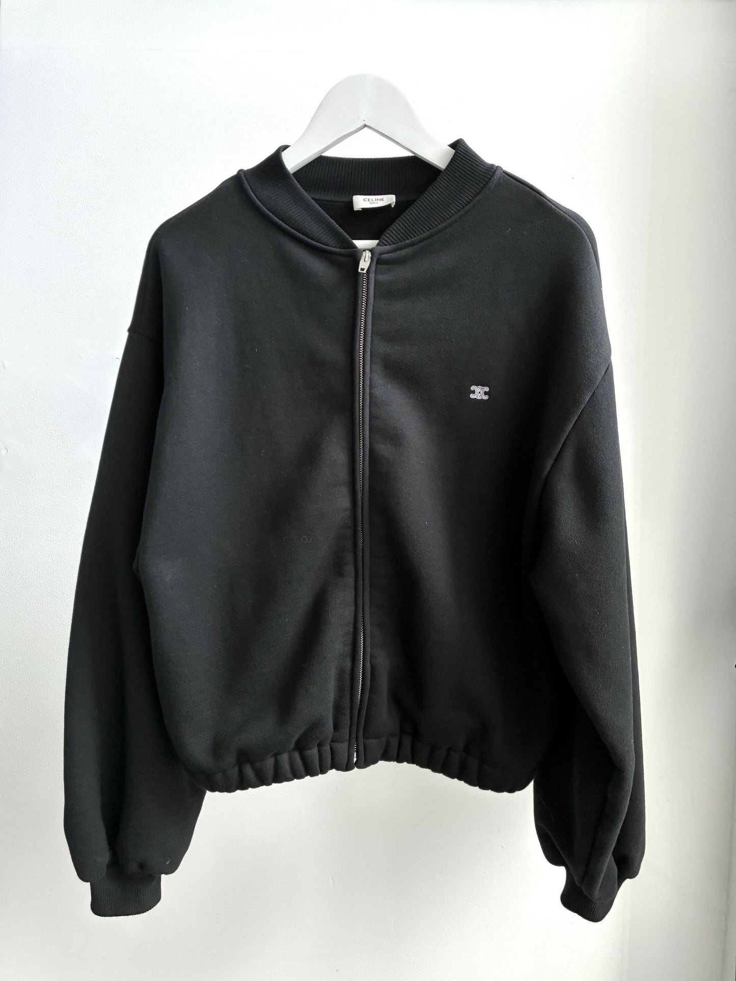 Celine Teddy Jacket, Cotton Fleece