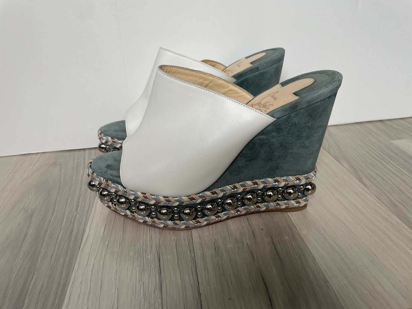 Christian Louboutin wedge sandals