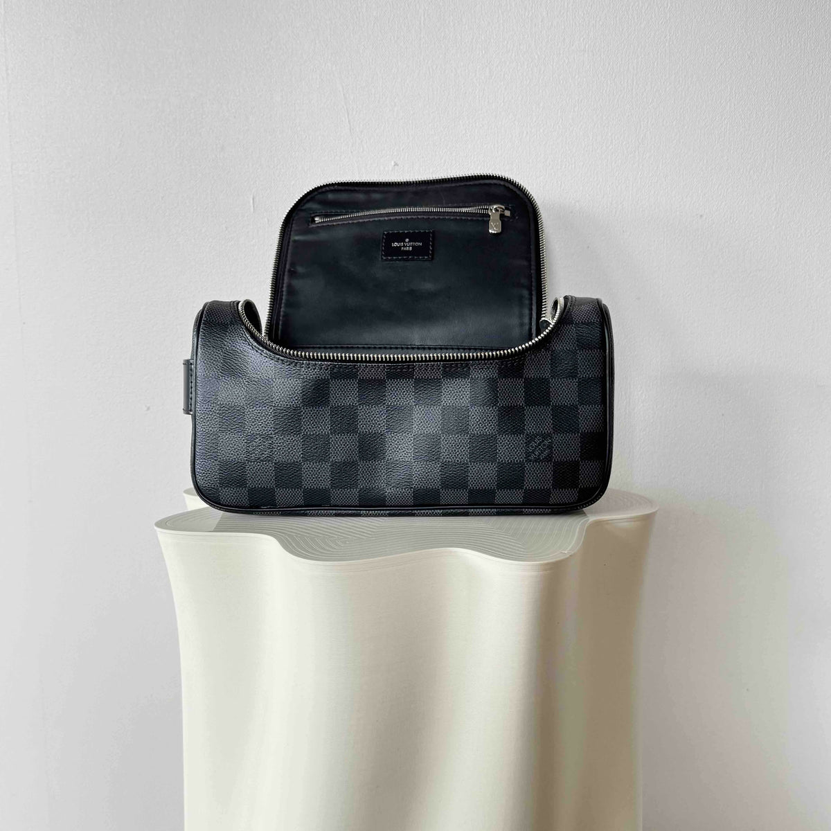 Louis Vuitton Small Toiletry Pouch Damier Graphite
