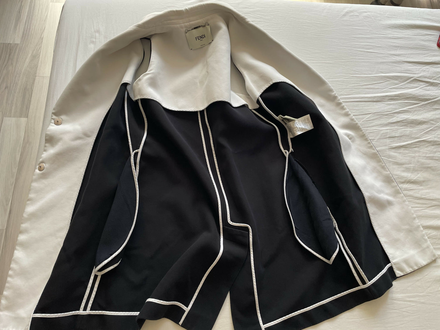 Fendi Sleeveless Long Jacket