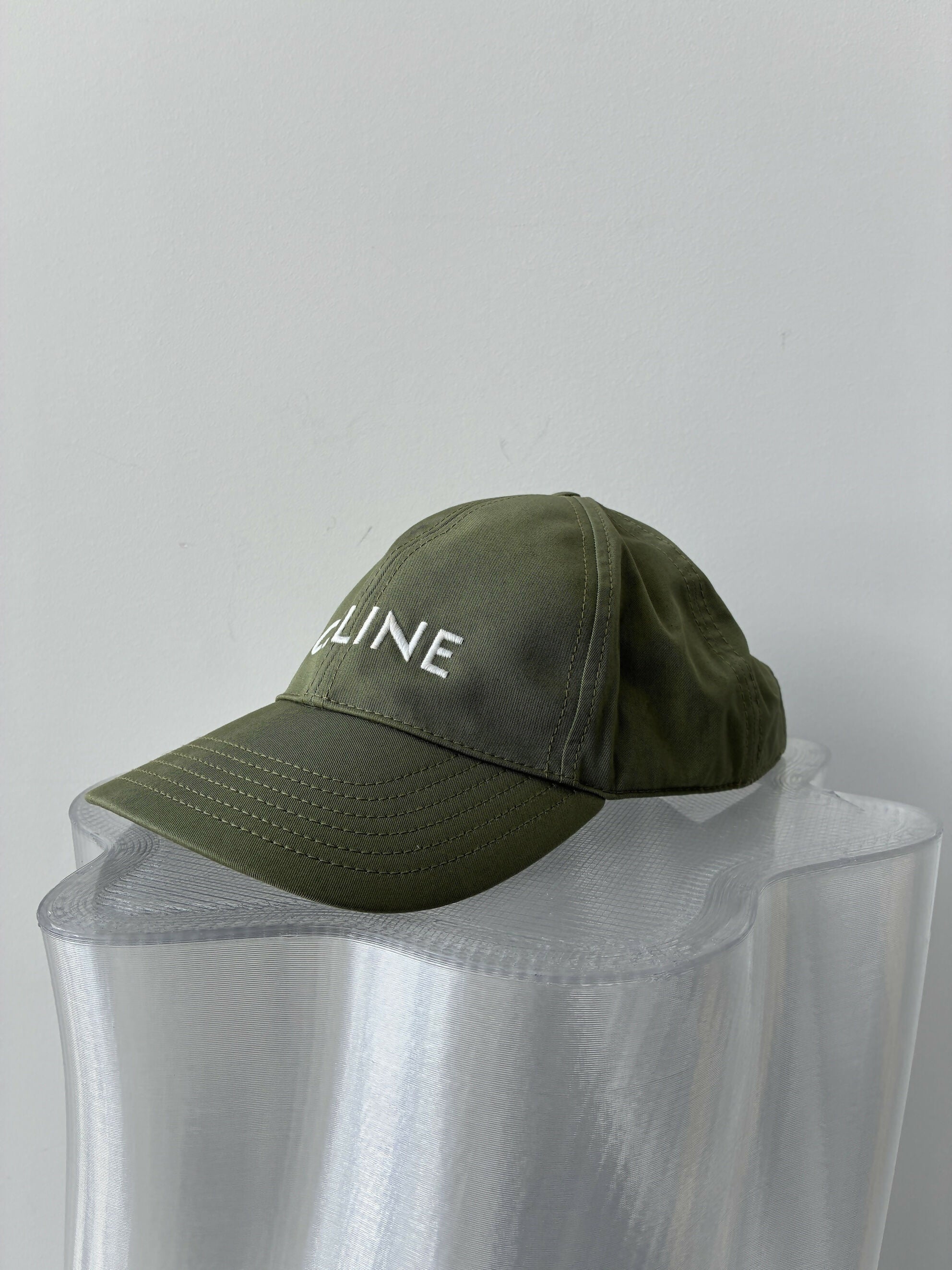 Celine Embroidered Baseball Cap – Green – EXCHANGE STORE