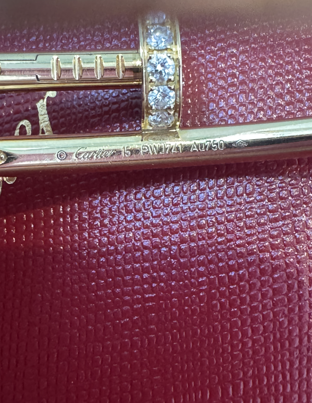 Cartier Juste un Clou Diamond Bracelet — FULL SET