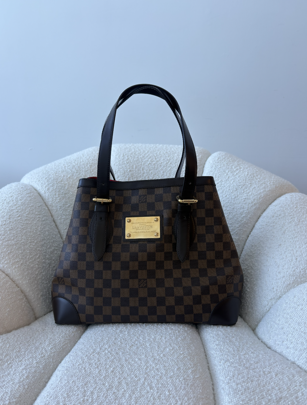 Louis Vuitton Damier Ebene Hampstead Tote MM