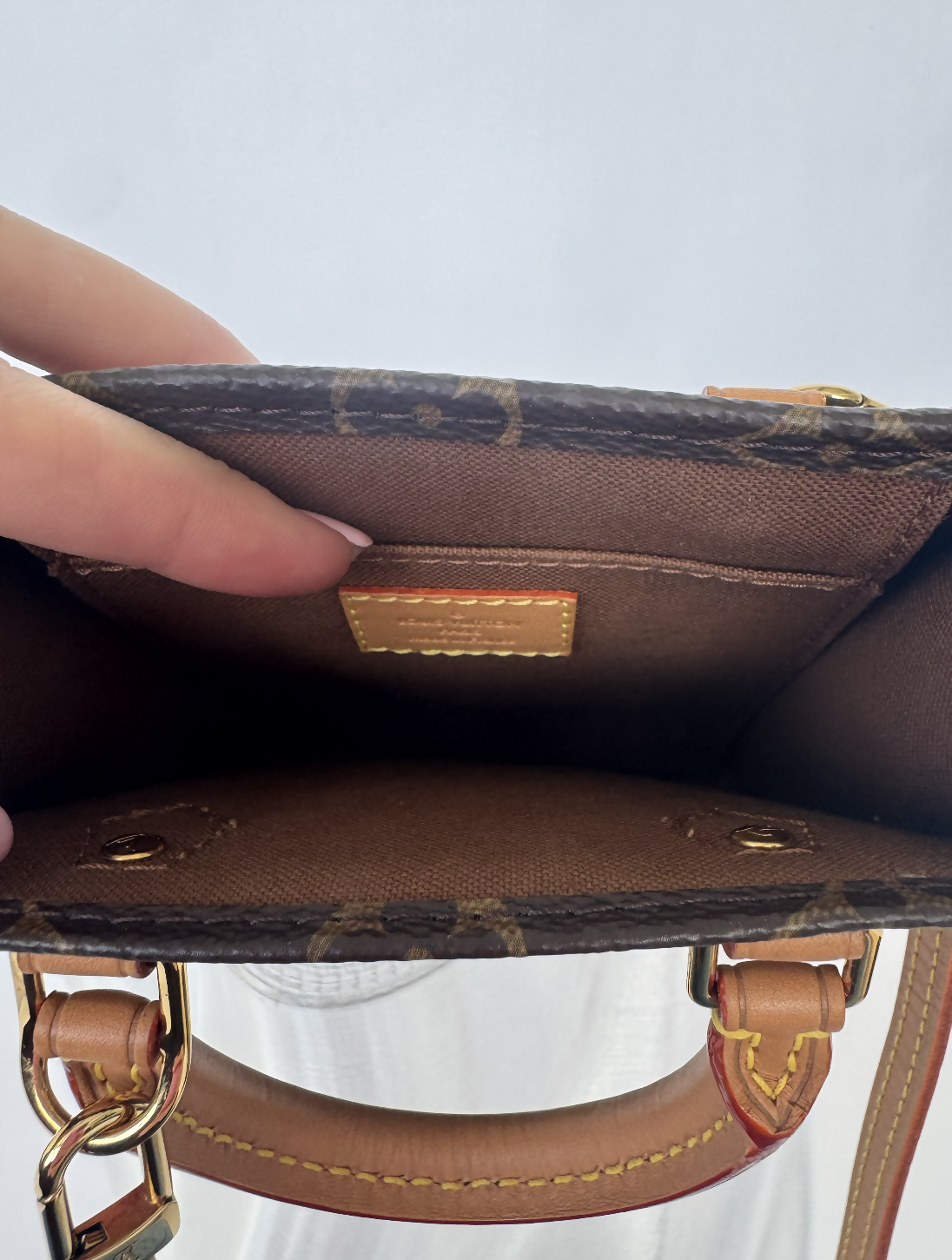 Louis Vuitton Petit Sac Plat - FULL SET