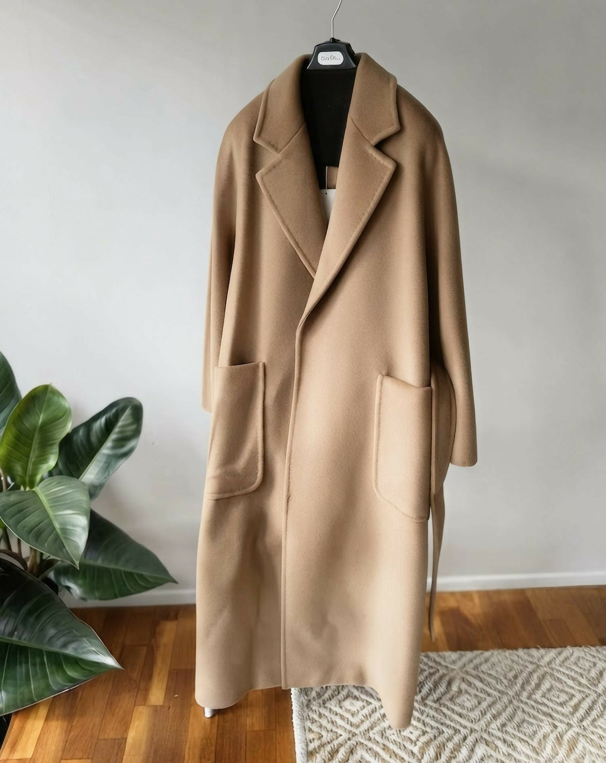 Max Mara Locri Belted Long-Sleeved Coat