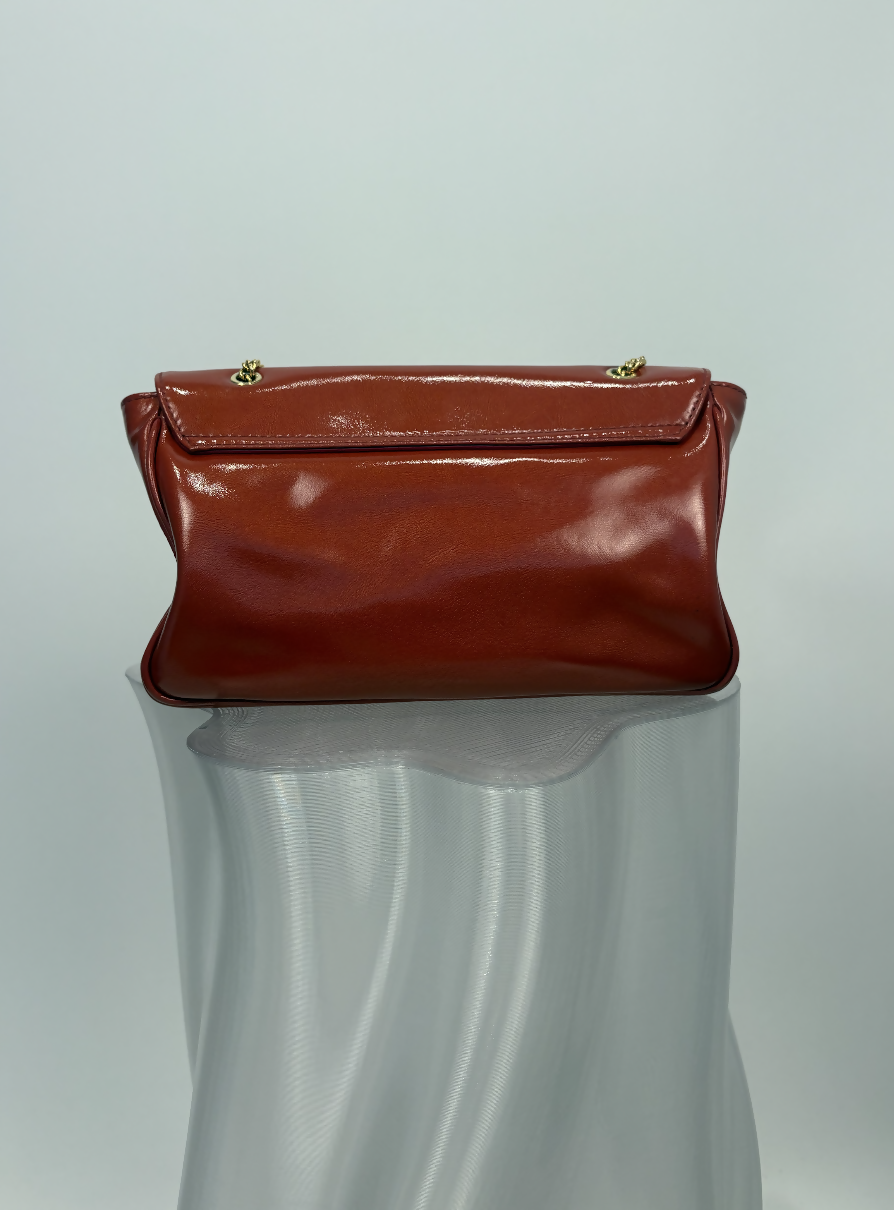 Vivienne Westwood Shoulder Bag in Red Patent Leather
