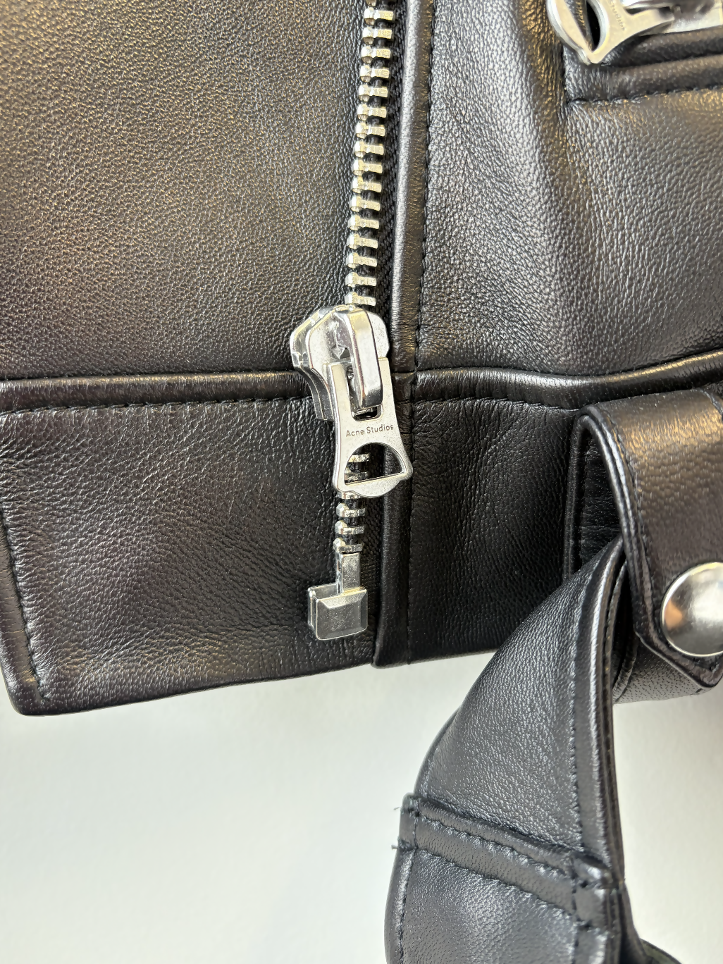 Acne Studios Leather Biker Jacket