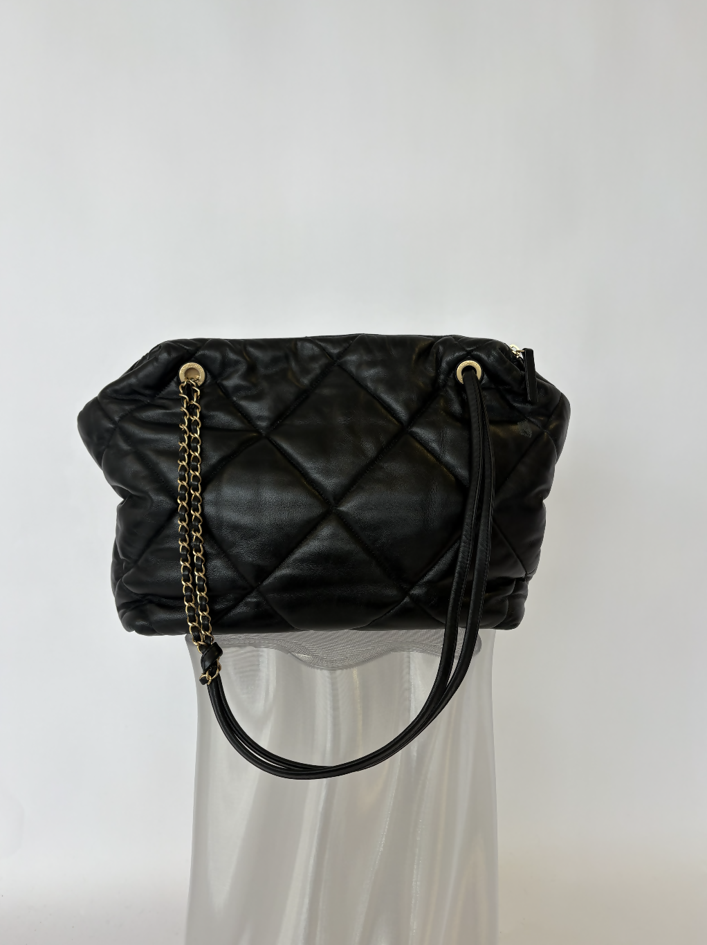 Chanel Quilted Leather Tote