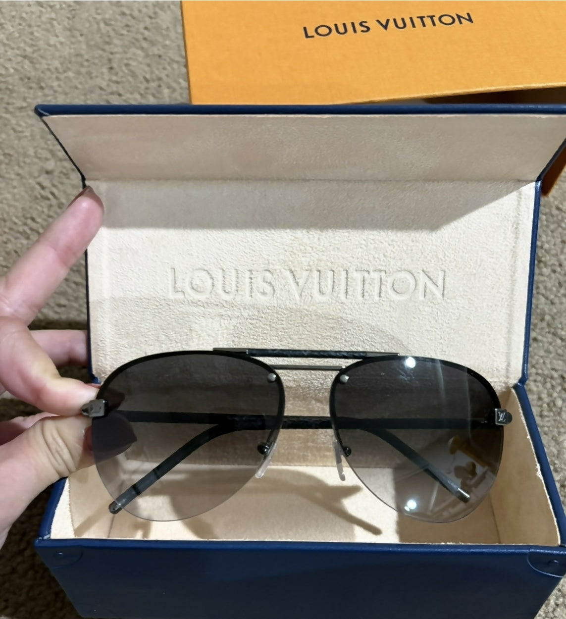 LV Clockwise Canvas Sunglasses