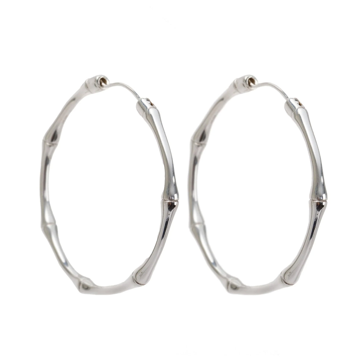 Gucci Sterling Silver Hoops