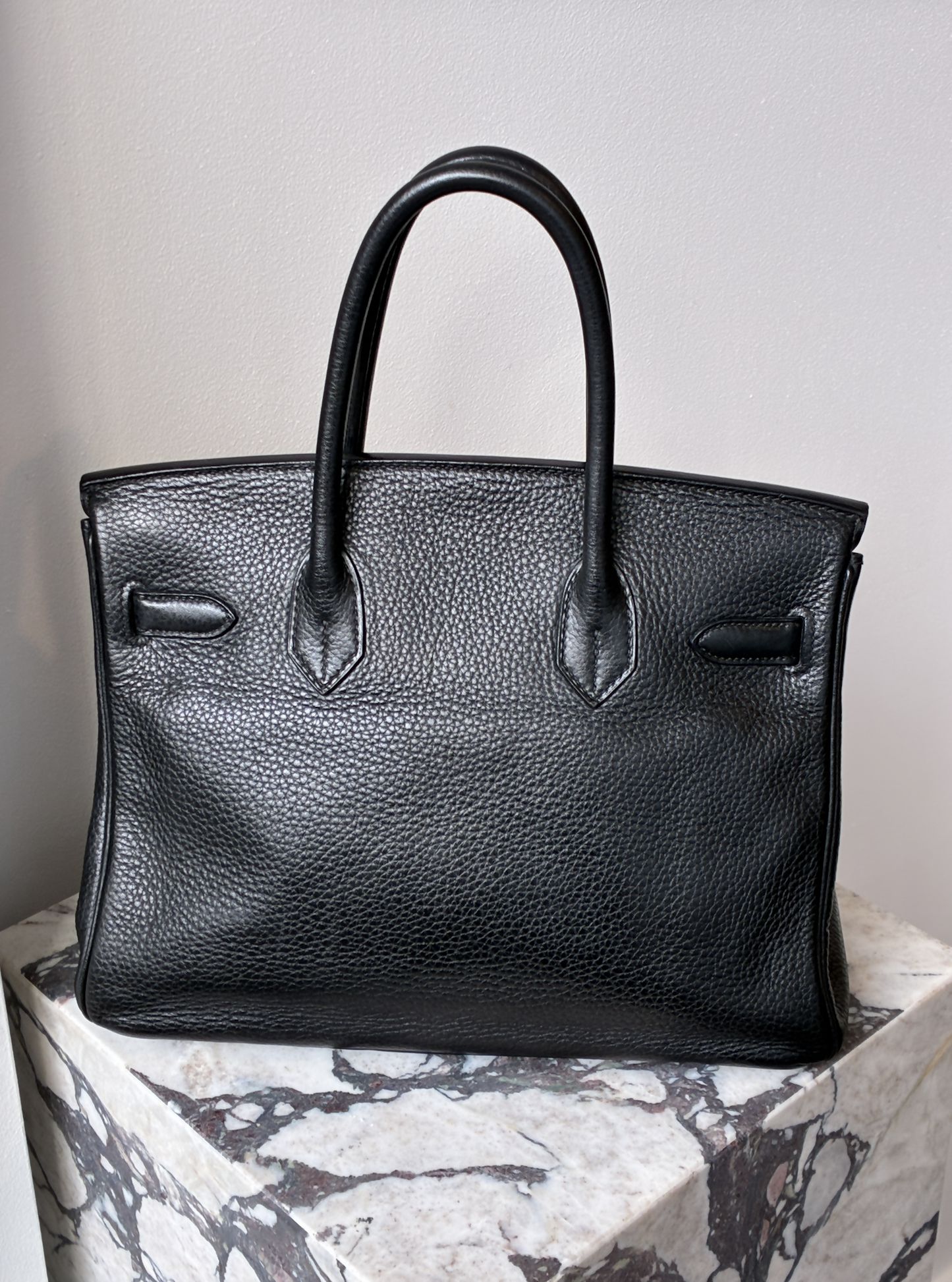 Hermès Birkin 30 – Noir Togo Leather with Palladium Hardware