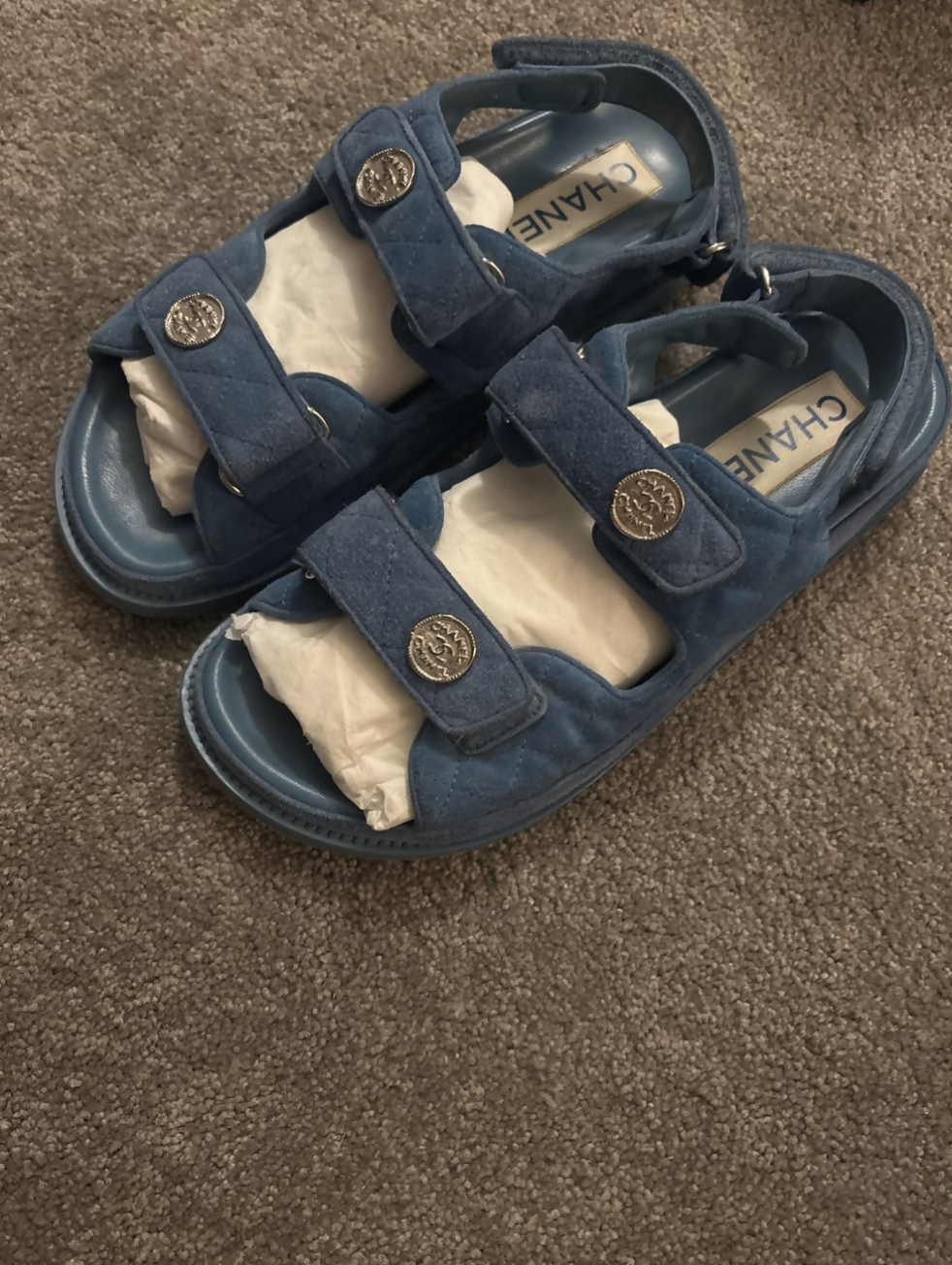 Chanel Dad Sandals - FULL SET